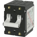 Blue Sea A-Series Double Pole Toggle - White - 30A