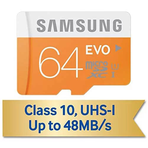 Samsung Evo 64GB Memory Card for LG K51; Velvet; Stylo 6 - High Speed MicroSD Class 10 MicroSDXC V1Q Compatible With LG K51; Velvet; Stylo 6 Phones