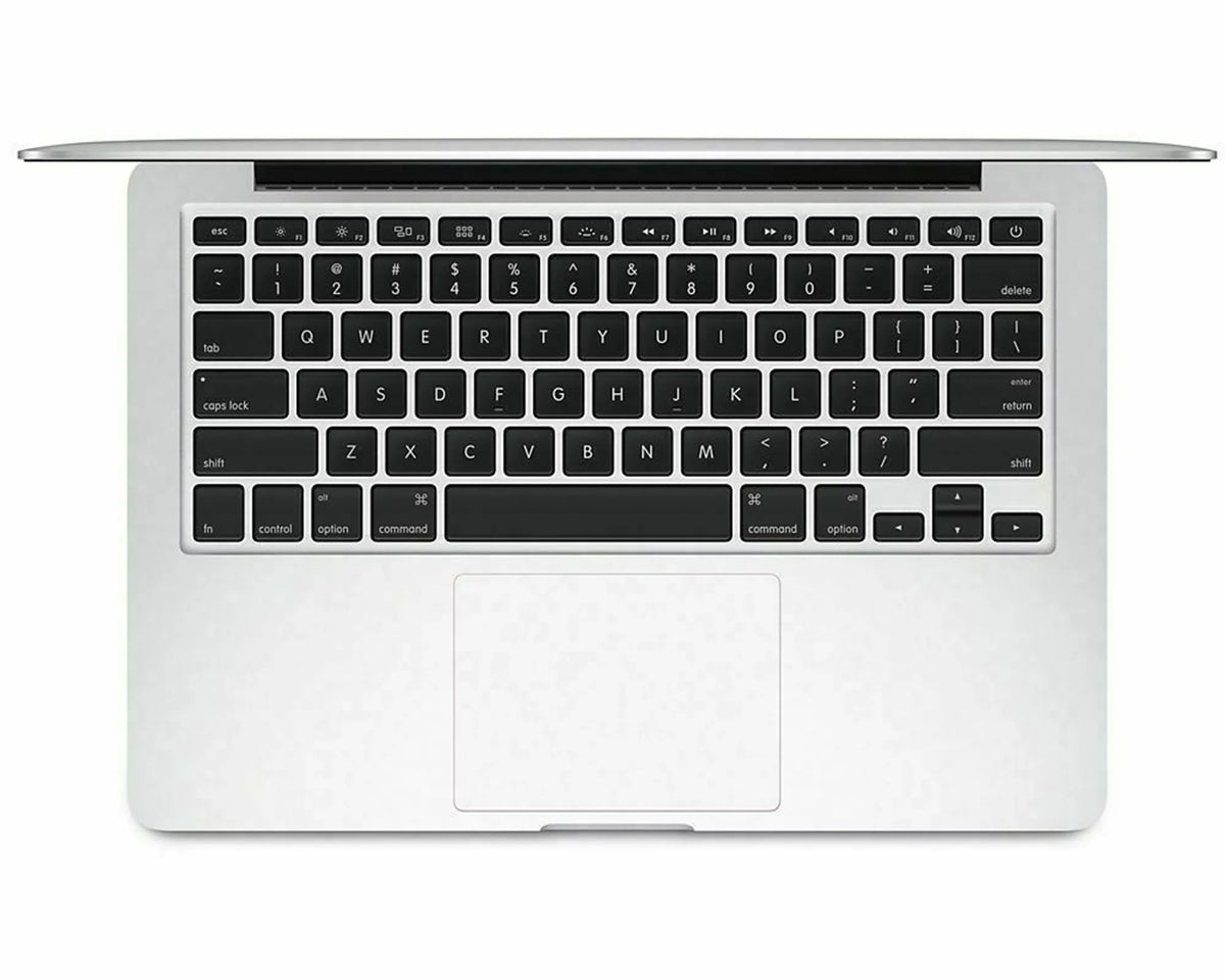 Apple MacBook Pro 13-inch (i5 2.7MHz; 128GB Storage) (Early 2015; MF839LL/A) - Silver Bundle with Black Zipper Sleeve + Notebook Starter Kit + Cleaning Kit (Refurbished)