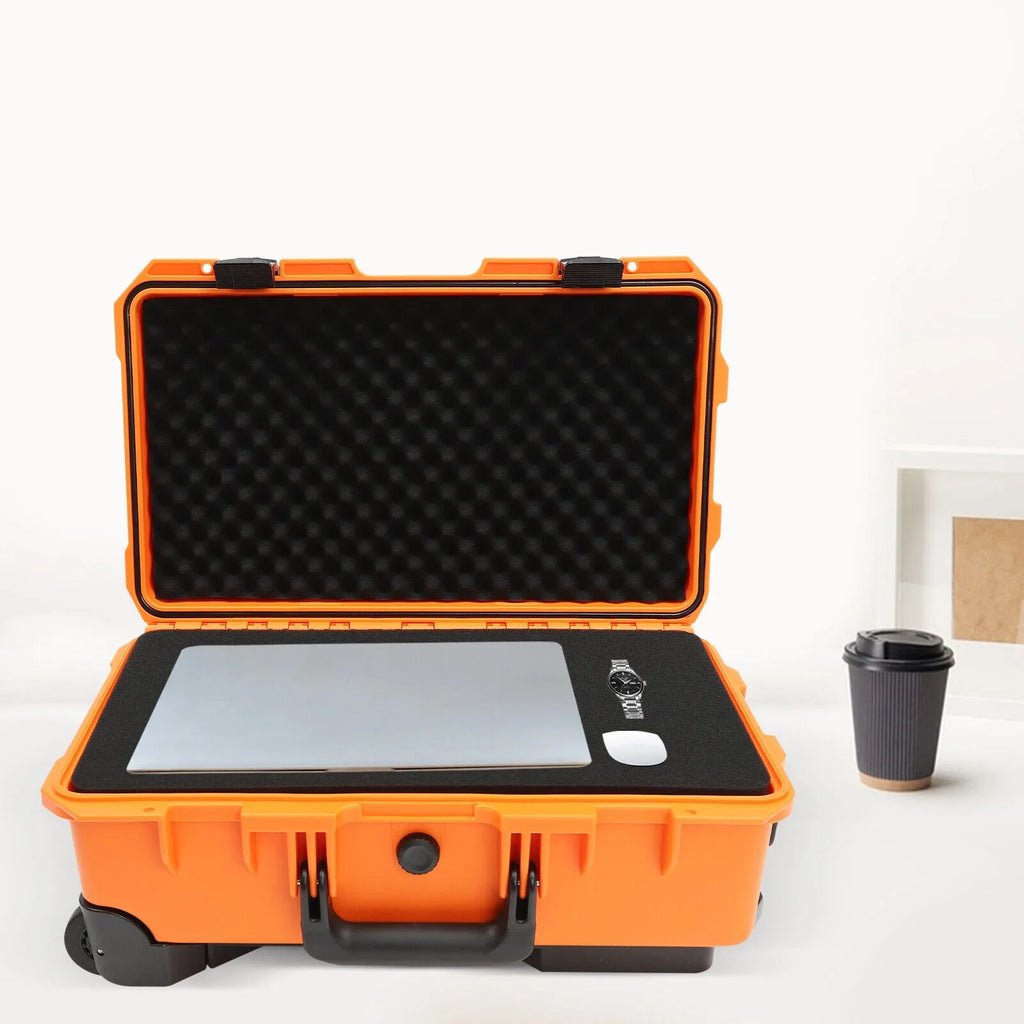 22" Camera Box Storage Protect Roller Carry Case Liquidproof Camera Box Case