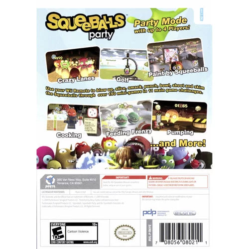 Squeeballs Party - Nintendo Wii