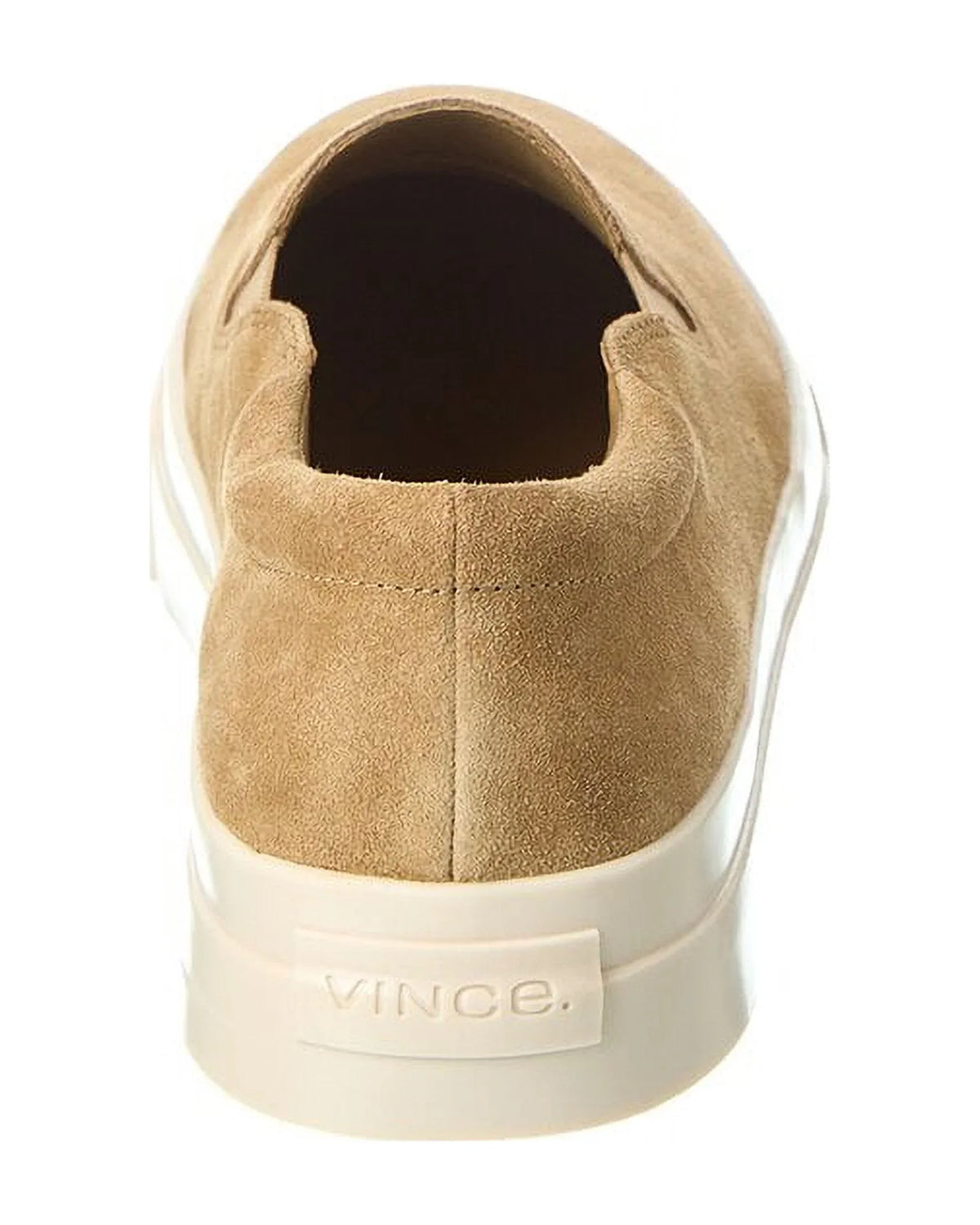 Vince Shawn Suede Slip-On Sneaker; 10.5; Brown
