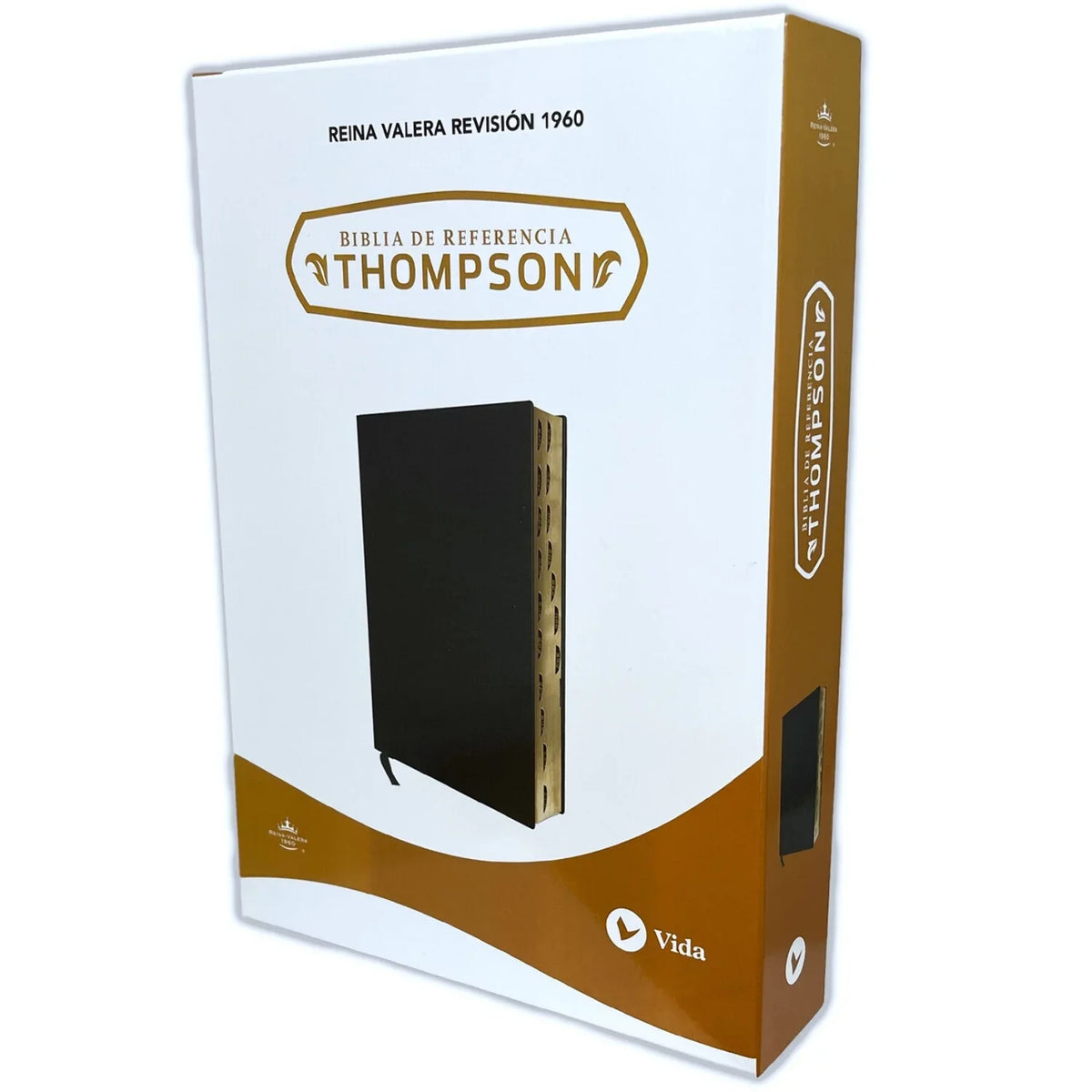 Biblia de Referencia Thompson; Reina Valera 1960; Piel Reciclada/ Spanish Thompson Chain Reference Bible; Reina Valera 1960; Recycled Leather Fibers (Other)