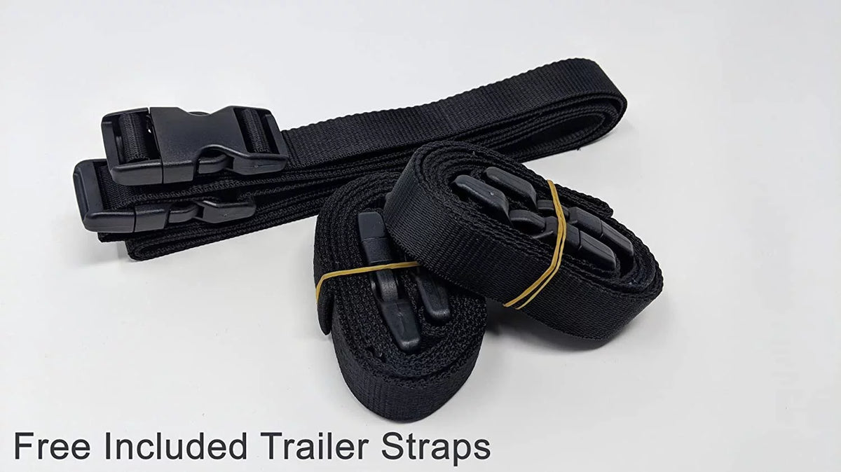 Weatherproof Jet Ski Covers for Kawasaki Jet Ski 750 SXi PRO 1998-2001 - RED/Black Color - All Weather - Trailerable - Protects from Rain; Sun; and More! Includes Trailer Straps and Storage Bag