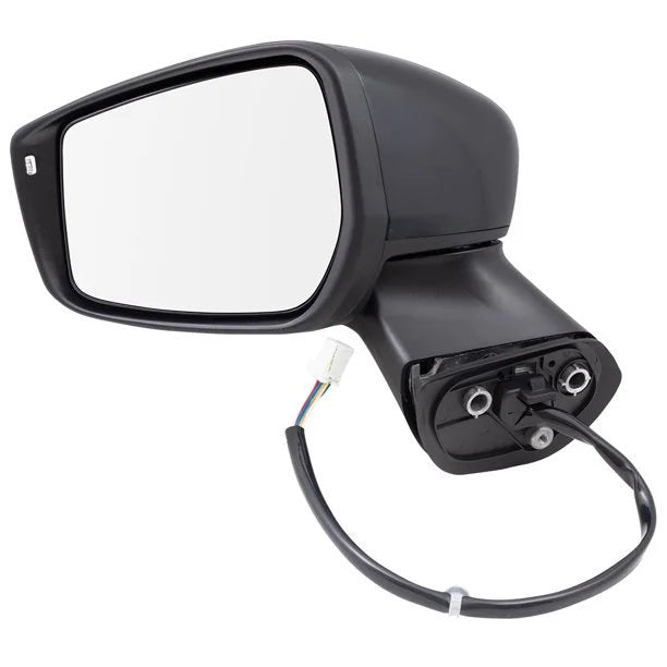 for 2015 to 2016 Nissan Versa_NOTE_H/B Left Driver LH Mirror Power; W/ SIDE VIEW CAMERA; SR MODEL; SMOOTH