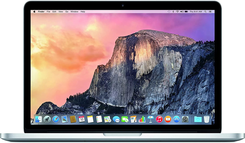 Apple MacBook Pro 13-inch (i5 2.7MHz; 128GB Storage) (Early 2015; MF839LL/A) - Silver Bundle with Black Zipper Sleeve + Notebook Starter Kit + Cleaning Kit (Refurbished)
