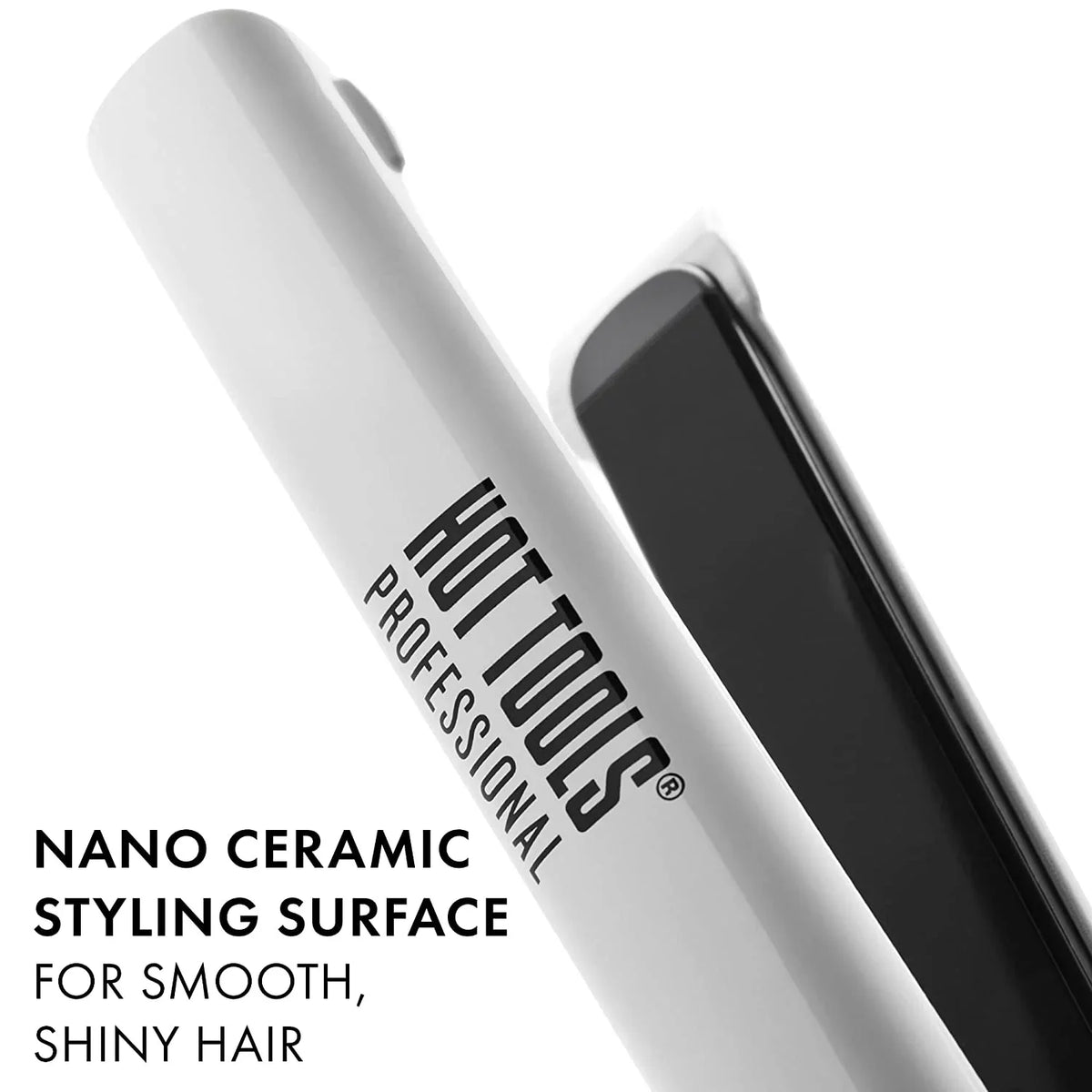 Hot Tools Pro Artist Nano Ceramic Hair Straightener | For Smooth; Straight Hair (1 in)