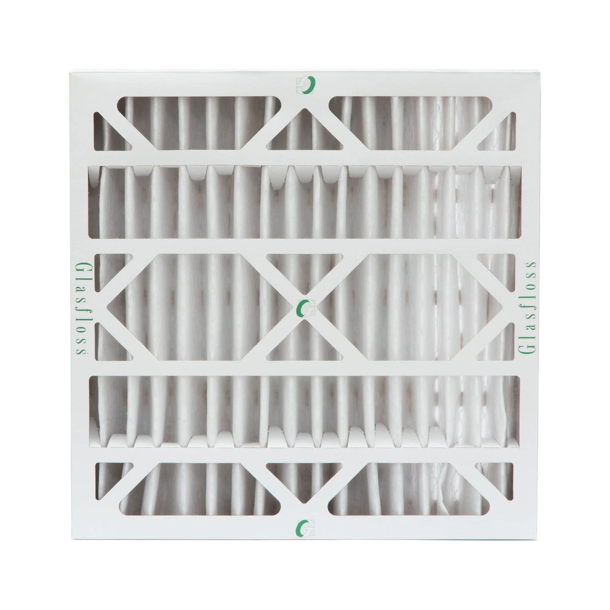 6 Pack of 20x20x4 MERV 13 Pleated 4" cm Air Filters by Glasfloss. Actual Size: 19-1/2 x 19-1/2 x 3-3/4