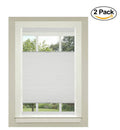 Achim Home Furnishings Top-Down Cordless Honeycomb Cellular Pleated Shade; 39 by 64"; White (Set of 2)