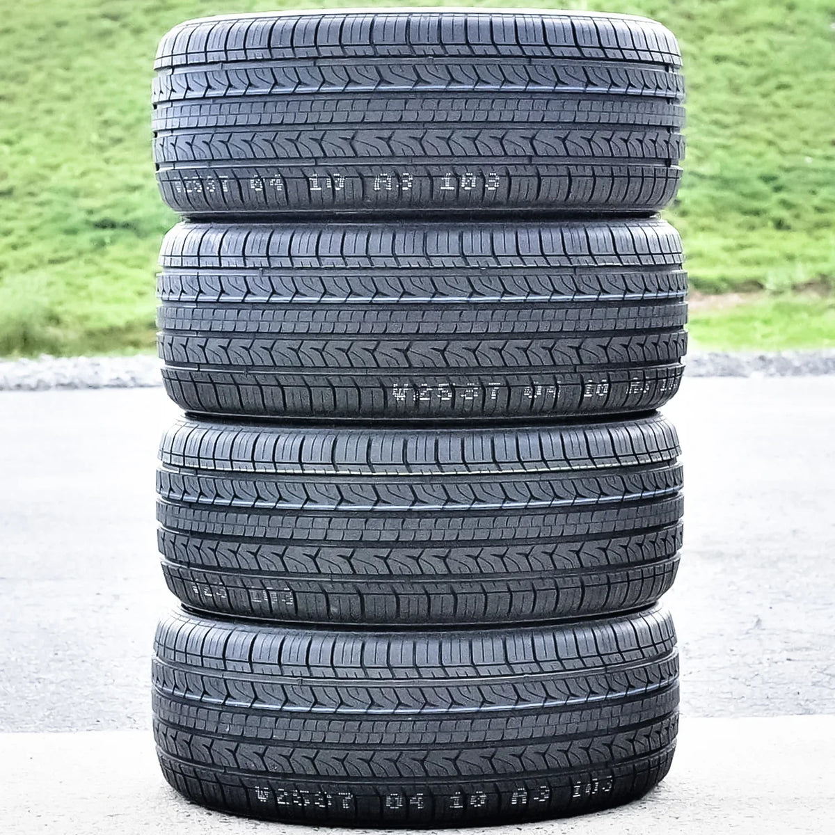 Set of 4 (FOUR) Joyroad Grand Tourer H/T 235/50R19 99V A/S All Season Tires Fits: 2018-19 Chevrolet Equinox Premier; 2020-23 Chevrolet Equinox LT