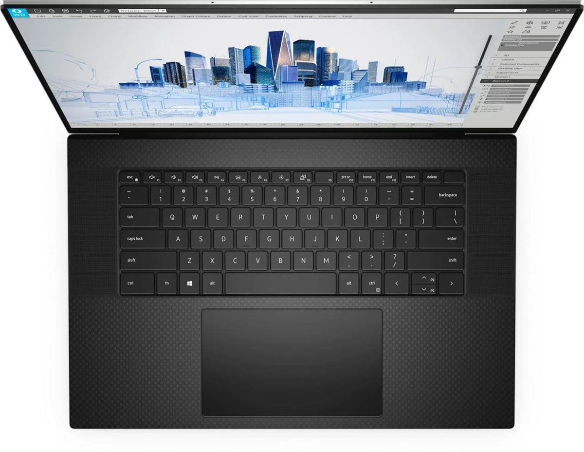 Restored Precision 5000 5760 Workstation Computer (2021) 17" FHD+ Core i7 - 1TB HDD - 64GB RAM - RTX A2000 8 Cores @ 4.8 MHz - 11th Gen CPU (Refurbished)