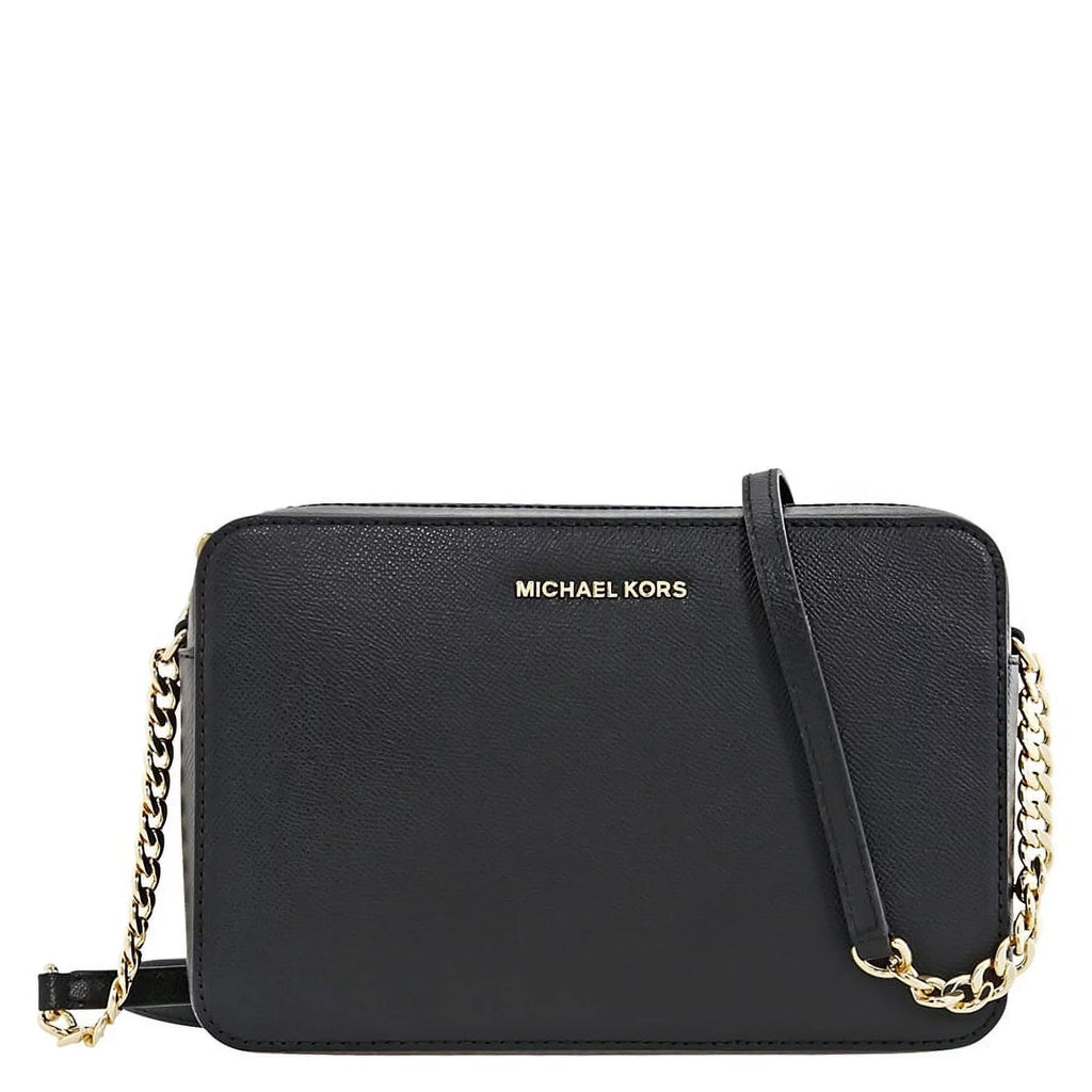 Michael Kors Jet Set Crossbody Bag Large Crossbody - Black
