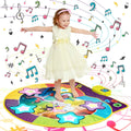 UNIH Dance Mat for Boys Girls Kids Ages 3 4 5 6 7 8 9 10; Dance Game with Music Toy Gift for Kids Ages 4-8