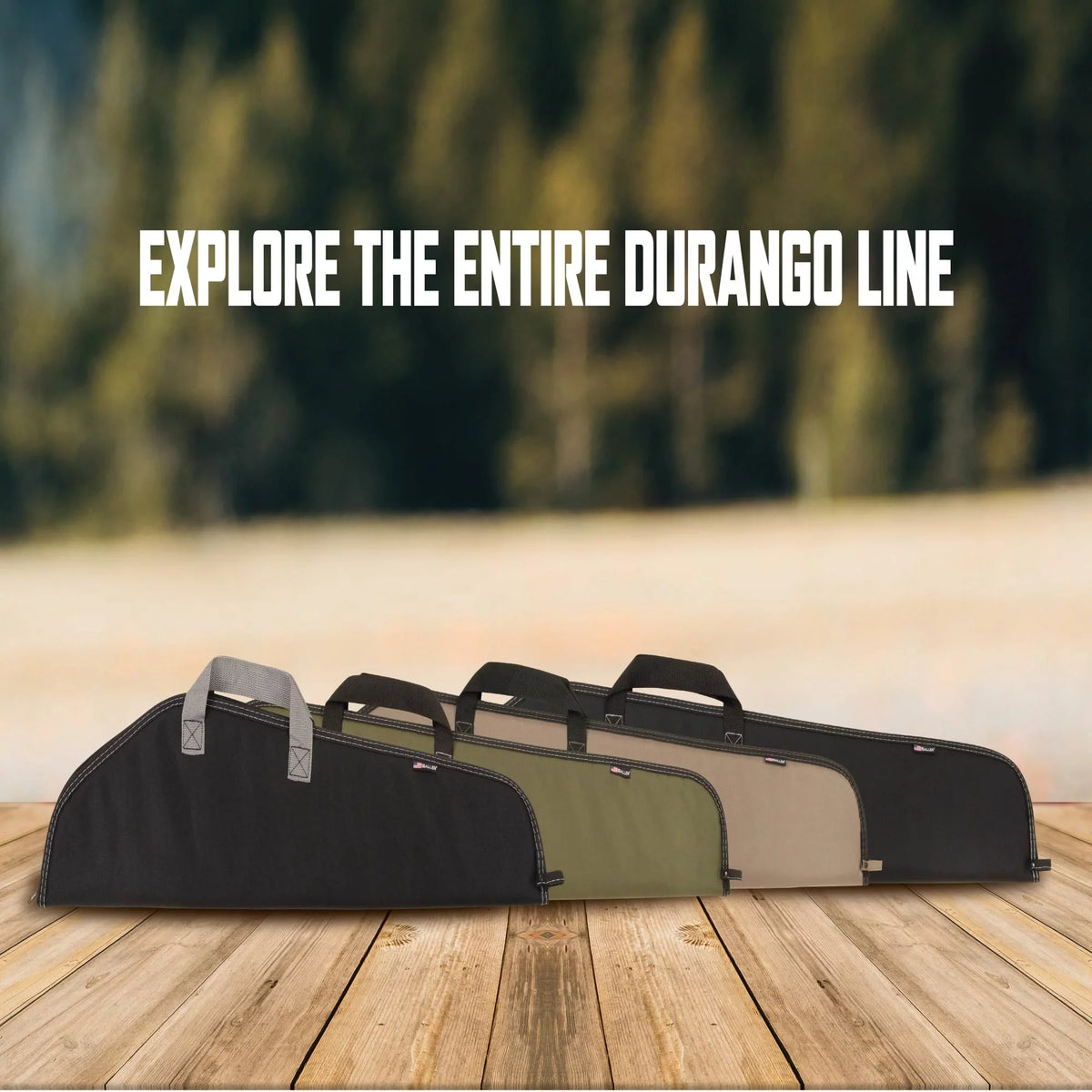 Allen Company Durango 46" Rifle Soft Case; Black; Polyester; 602-46