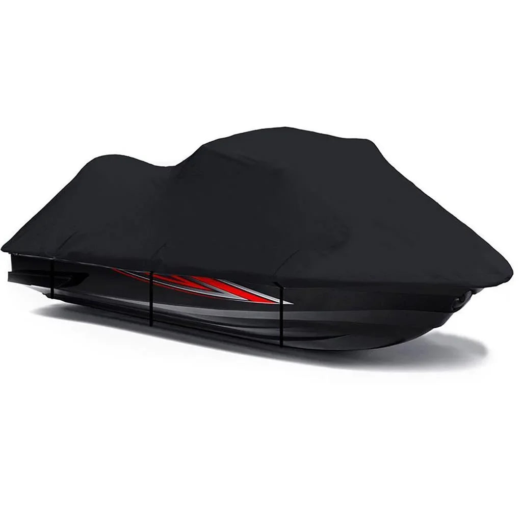 BLACK TOP OF THE LINE JET SKI Cover Compatible for YAMAHA XL 760 1998 1999 / XL 1200 1998 1999 2000 Jet Ski Liquidcraft PWC Cover