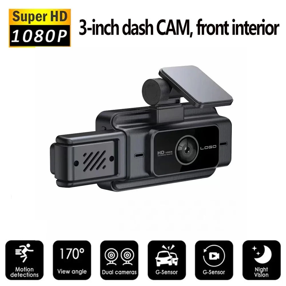 GoolRC Dash Camera;Dash Cam Rearview Mirror Car Video 3 Cameras Mirror Car Camera Wifi Cameras Wide Clear Car Camera Car Rearview Cam Rear 3 Cam With 3 Pristin Safety Cam Rear Mirror Wifi Car Buzhi