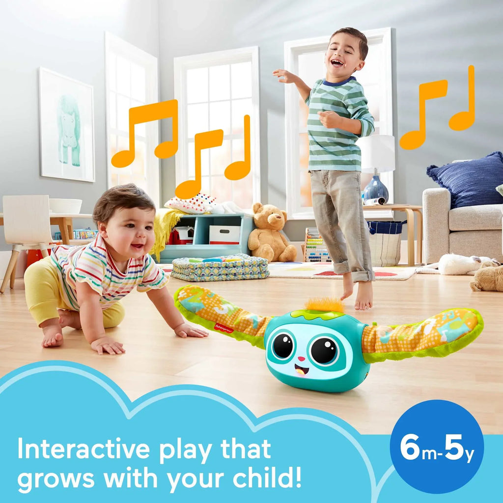 Fisher-Price Rollin’ Rovee Learning Toy with Music and Lights; Baby Toddler and Preschool Child Toy