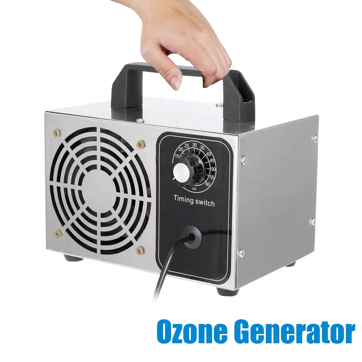 28g/h Ozone Generator Machine - O3 Air Deodorizer for Home; Kitchen; Office; and Car Use