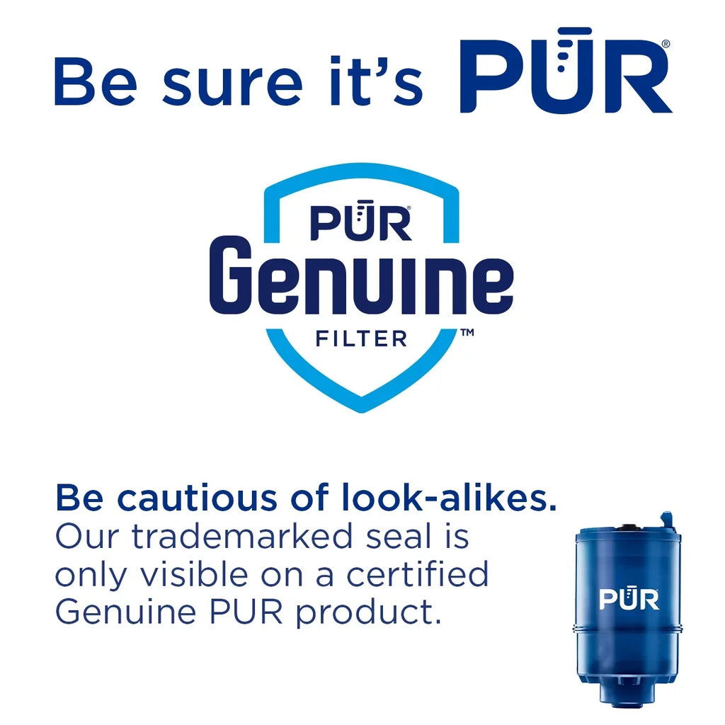 PUR PLUS Faucet Mount Filtration System; Horizontal; Chrome; PFM400H