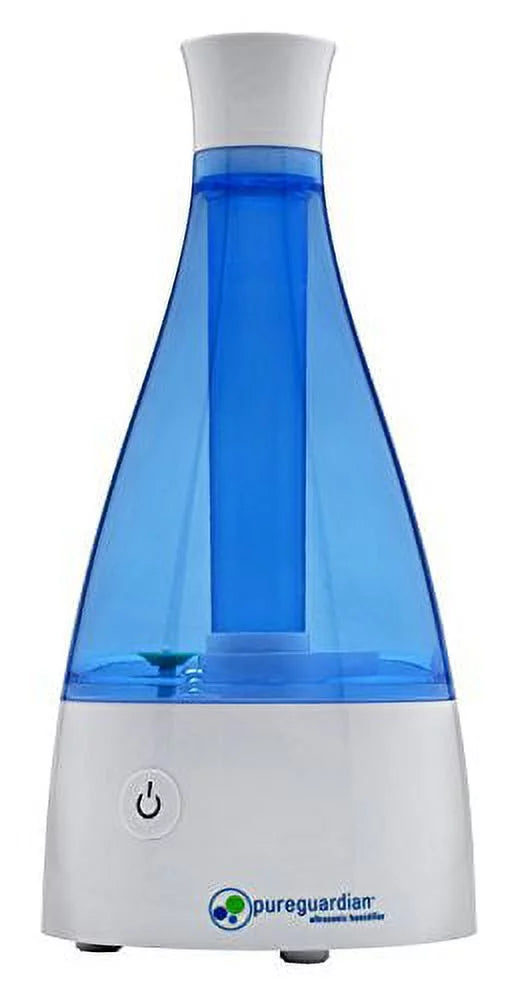 PureGuardian 2.4L Output per Day Ultrasonic Cool Mist Humidifier; Baby Room; Nursery Humidifier; Portable Humidifier; Travel Humidifier; Small Humidifier; Desk Humidifier; Pure Guardian H920BL