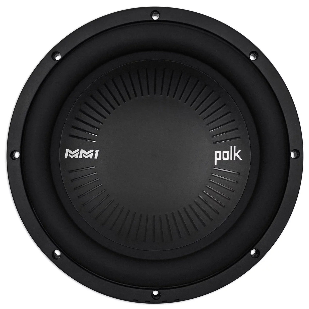 (2) Polk Audio MM1042DVC 10” 1200w Car/Marine Audio Subwoofers Subs+Crossover
