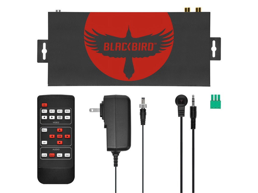 Monoprice Blackbird 4K60 Multiviewer Seamless UHD Video Switcher for Professional AV Installations; HDMI 2.0b; HDCP 2.2 and 1.x Audio Extraction; 18Gbps video bandwidth - Pro-Series