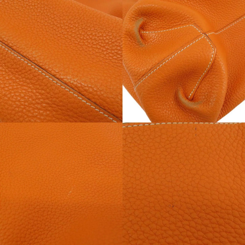 Hermes double sense 45 gold orange tote bag taurillon ladies HERMES (Good)