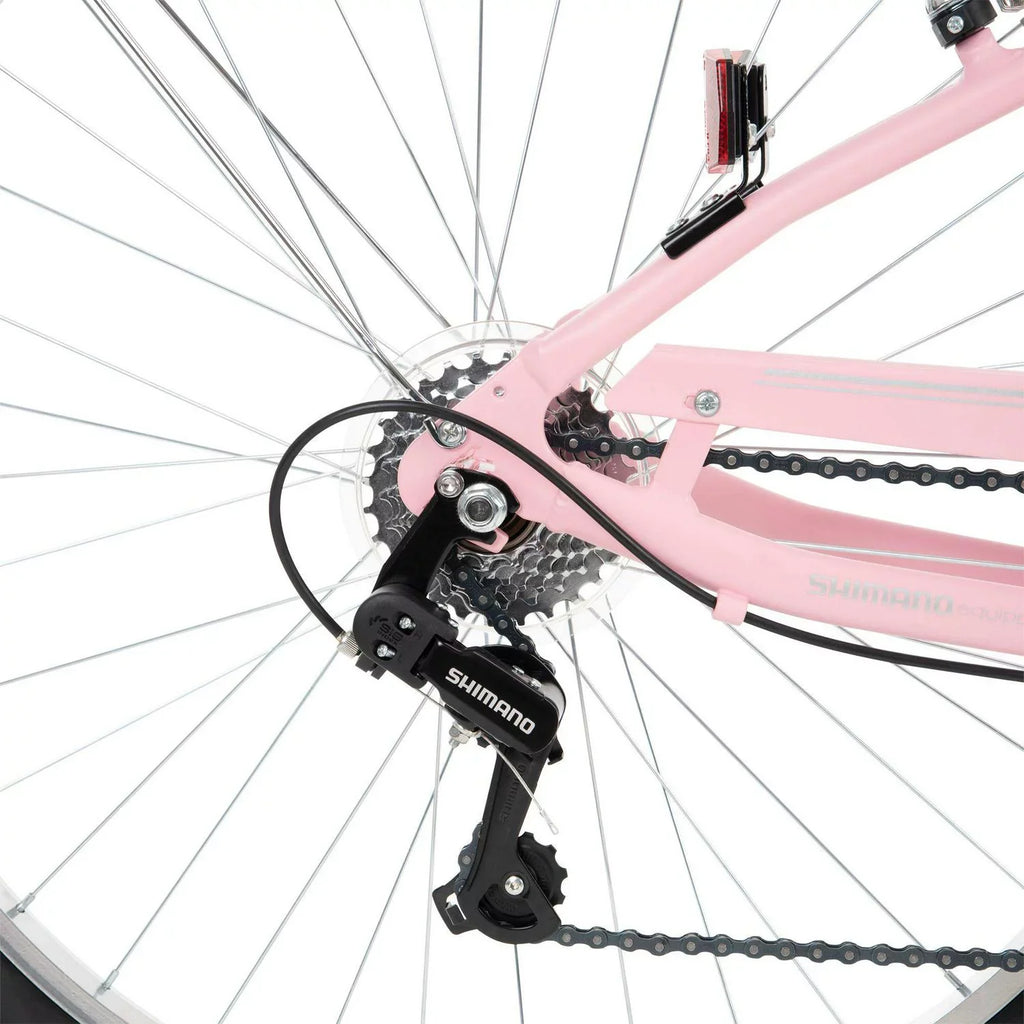 Huffy Women's 27.5 in. Sienna Comfort Bike; 7 Speed; Pink