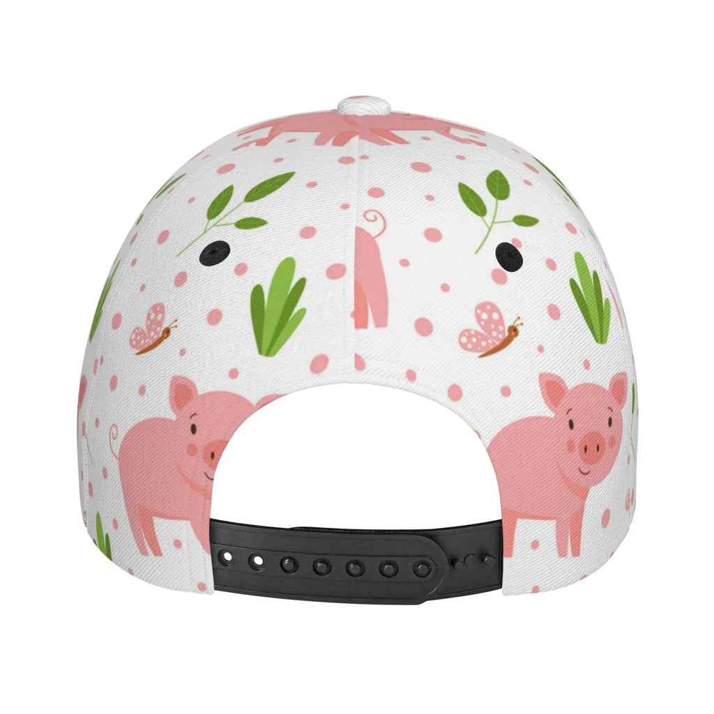 Lukts Funny Little Pigs Cap Hat For Men/Women;Unstructured/Cotton