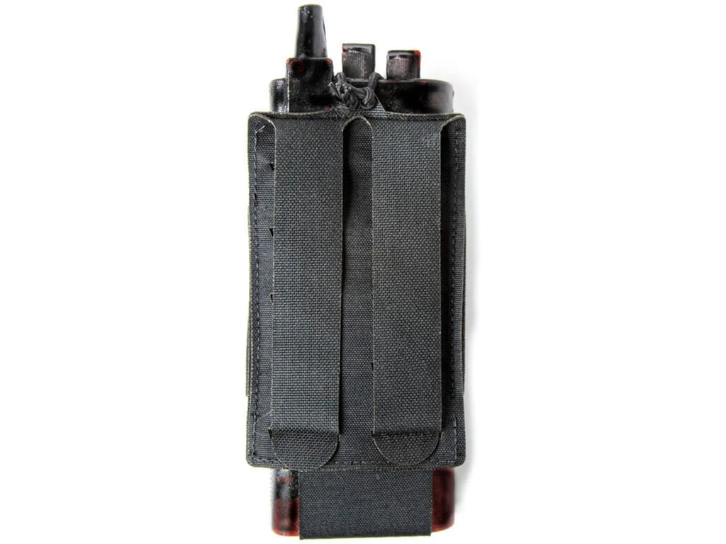 Blackhawk 37FS50BK Foundation Series Black Nylon MOLLE-Compatible Radio Pouch