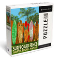 Lantern Press 1000 Piece Jigsaw Puzzle; North Shore; Hawaii; Surfboard Fence