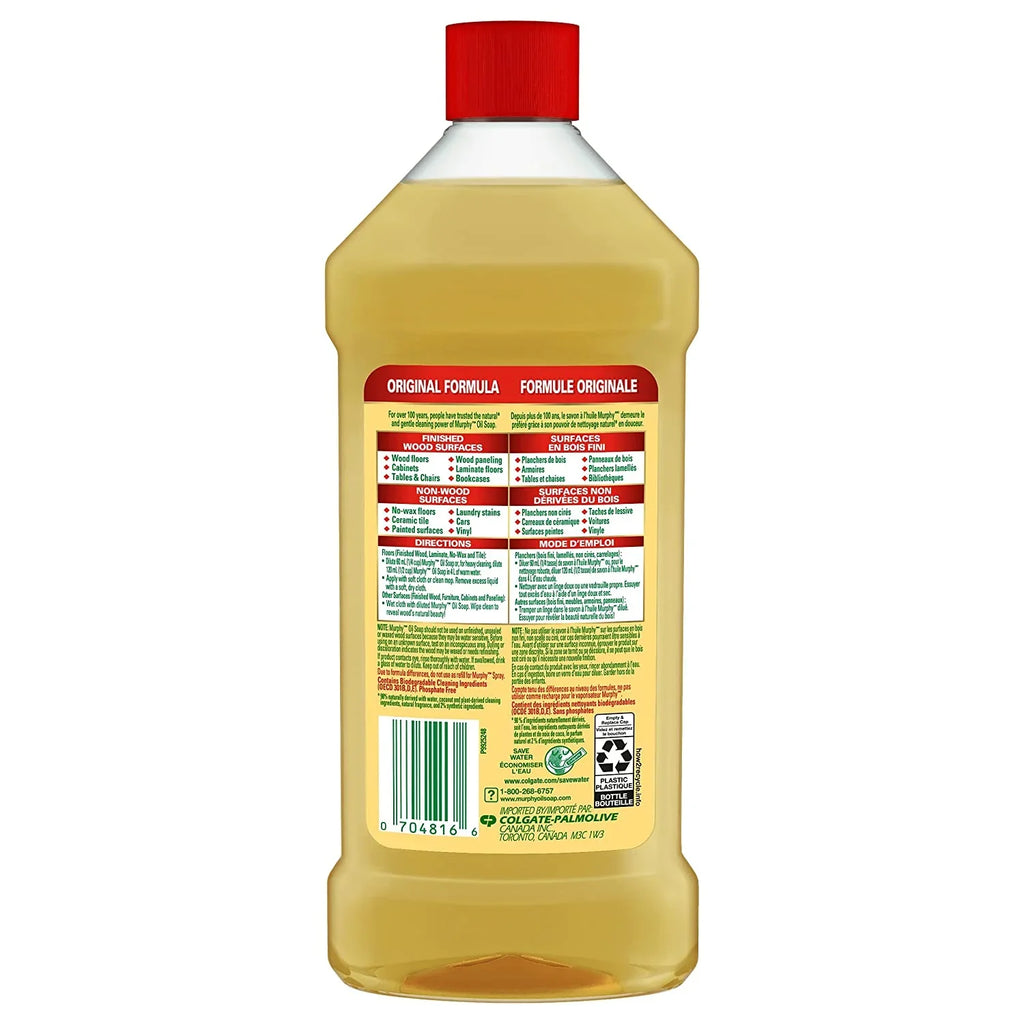 Murphy Oil Soap Wood Cleaner; Original; 32 Ounce; 3 Pack