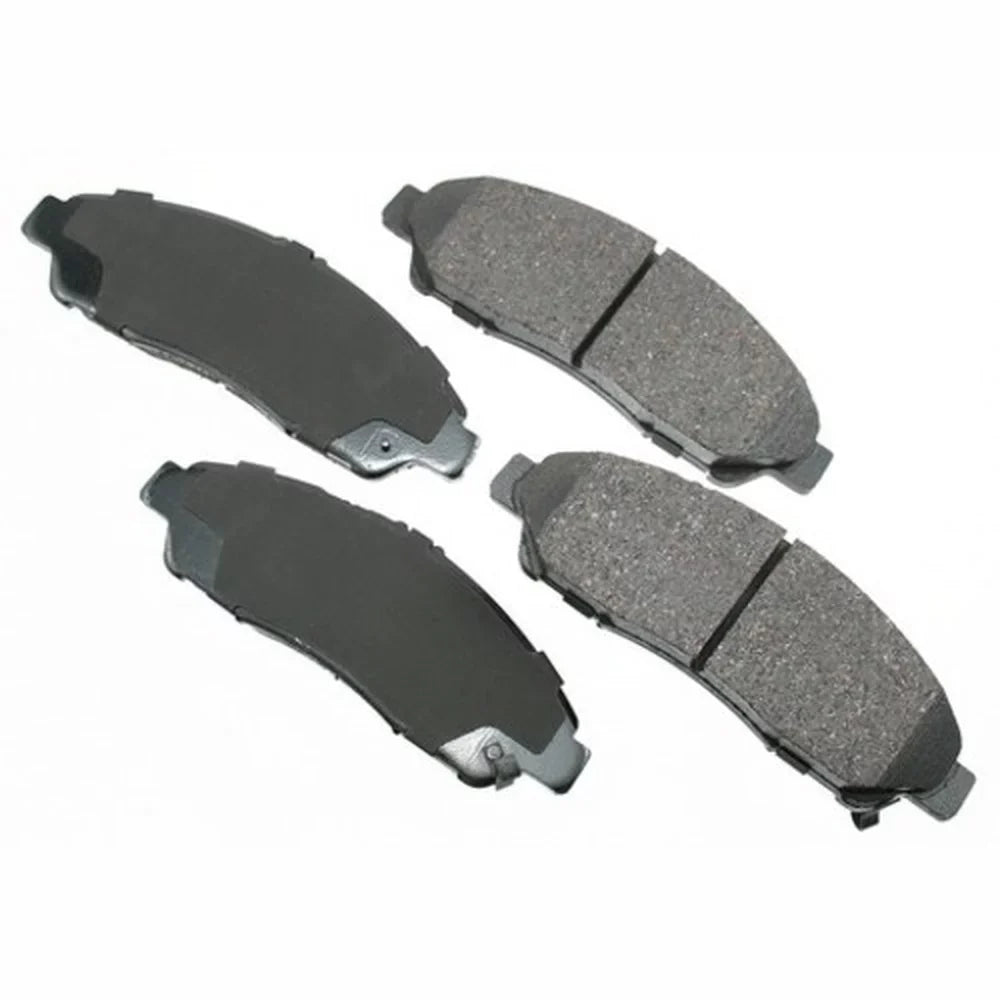 Akebono PRO-ACT Ultra-Premium Brake Pad Set; Ceramic Fits 2016 Honda Pilot