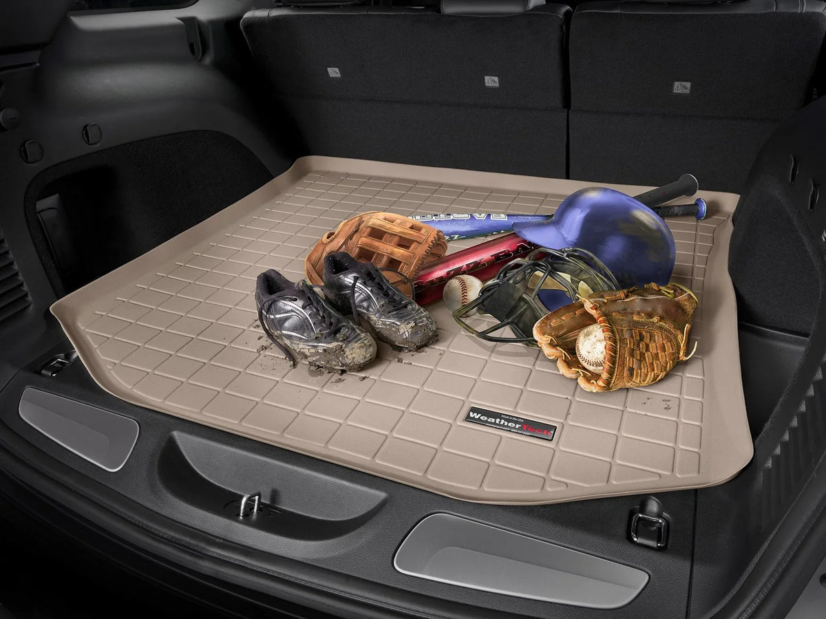 WeatherTech Cargo Trunk Liner compatible with 2010-2024 Toyota 4Runner - Behind 2nd Row Seating; Black