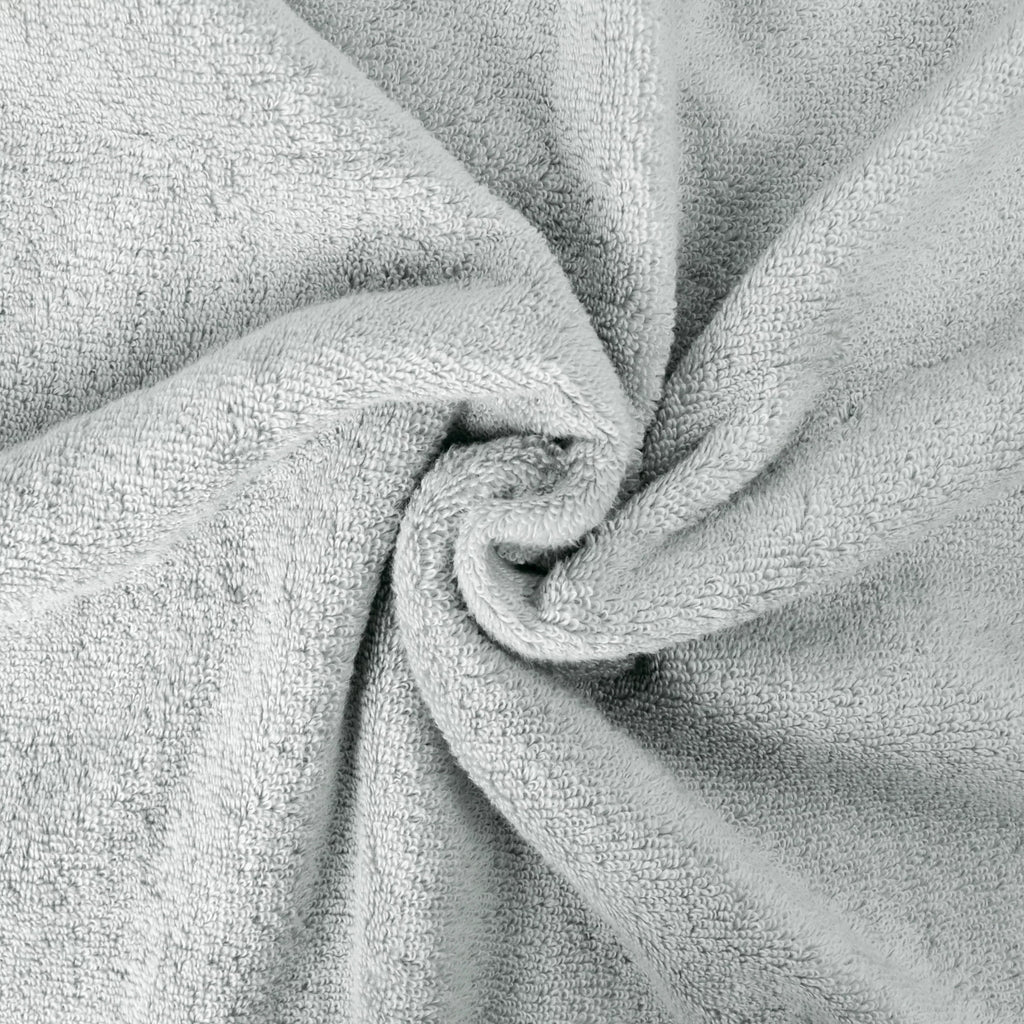 Mainstays Performance Solid 6 Piece Towel Set; Silver