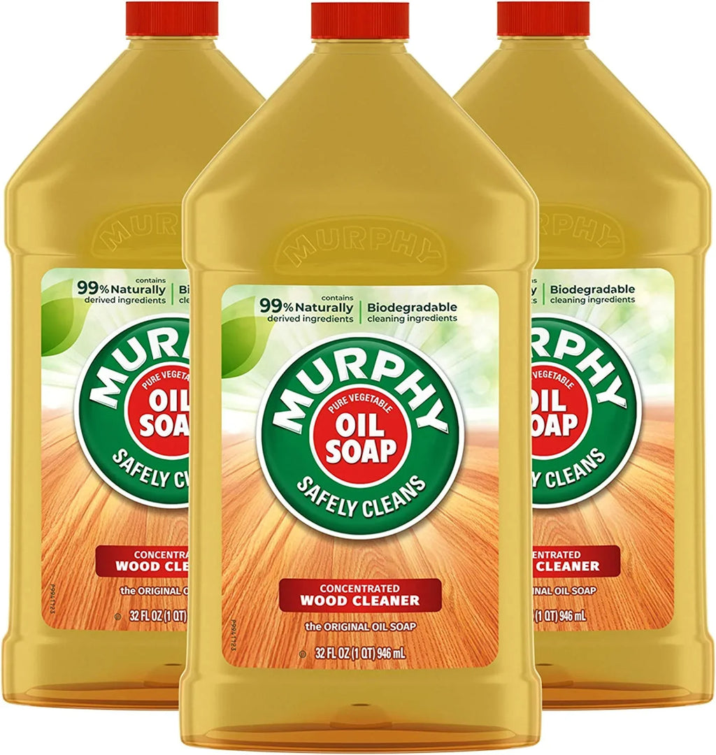 Murphy Oil Soap Wood Cleaner; Original; 32 Ounce; 3 Pack