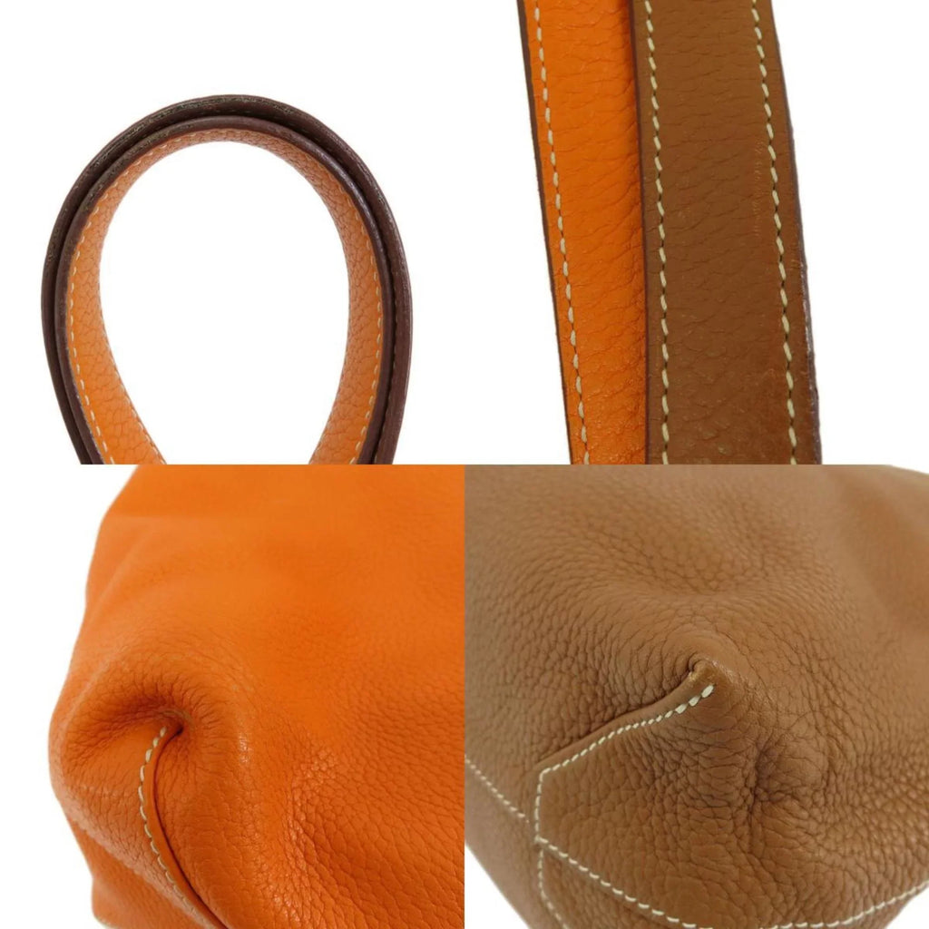 Hermes double sense 45 gold orange tote bag taurillon ladies HERMES (Good)
