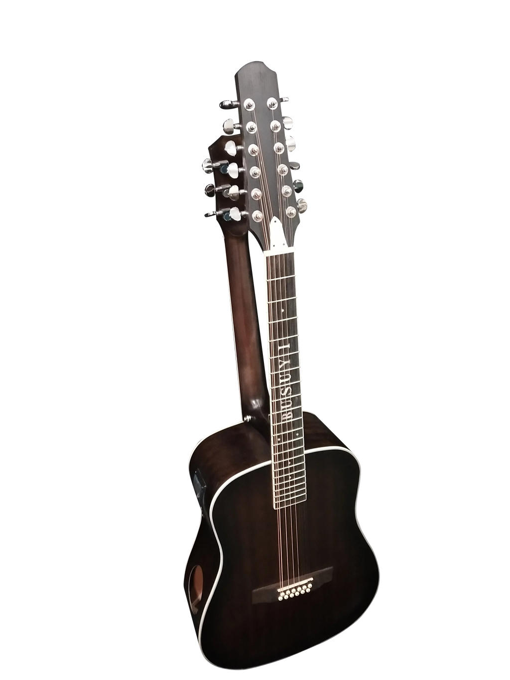 12/6 Strings Acoustic Double Neck; Double Sided Busuyi Guitar 2021 NPT