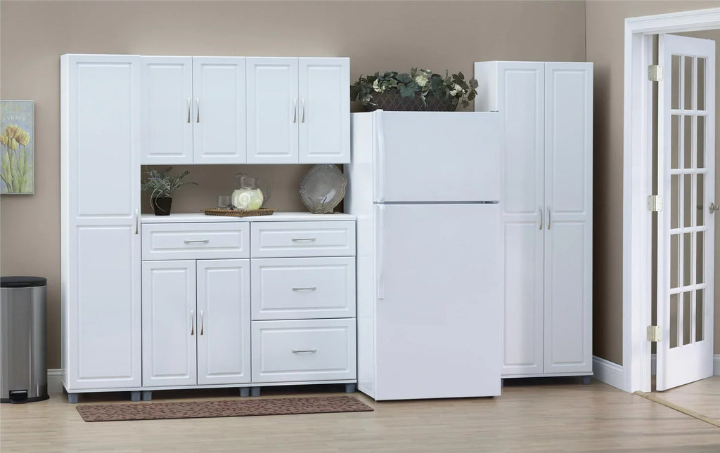 Systembuild Evolution Kendall 24" 3 Drawer Base Garage Storage Cabinet; White