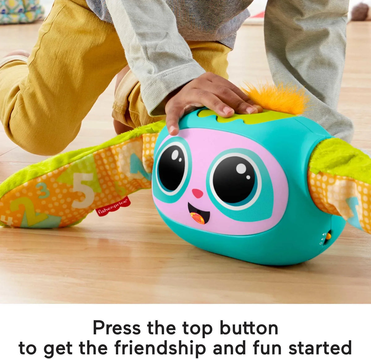 Fisher-Price Rollin’ Rovee Learning Toy with Music and Lights; Baby Toddler and Preschool Child Toy