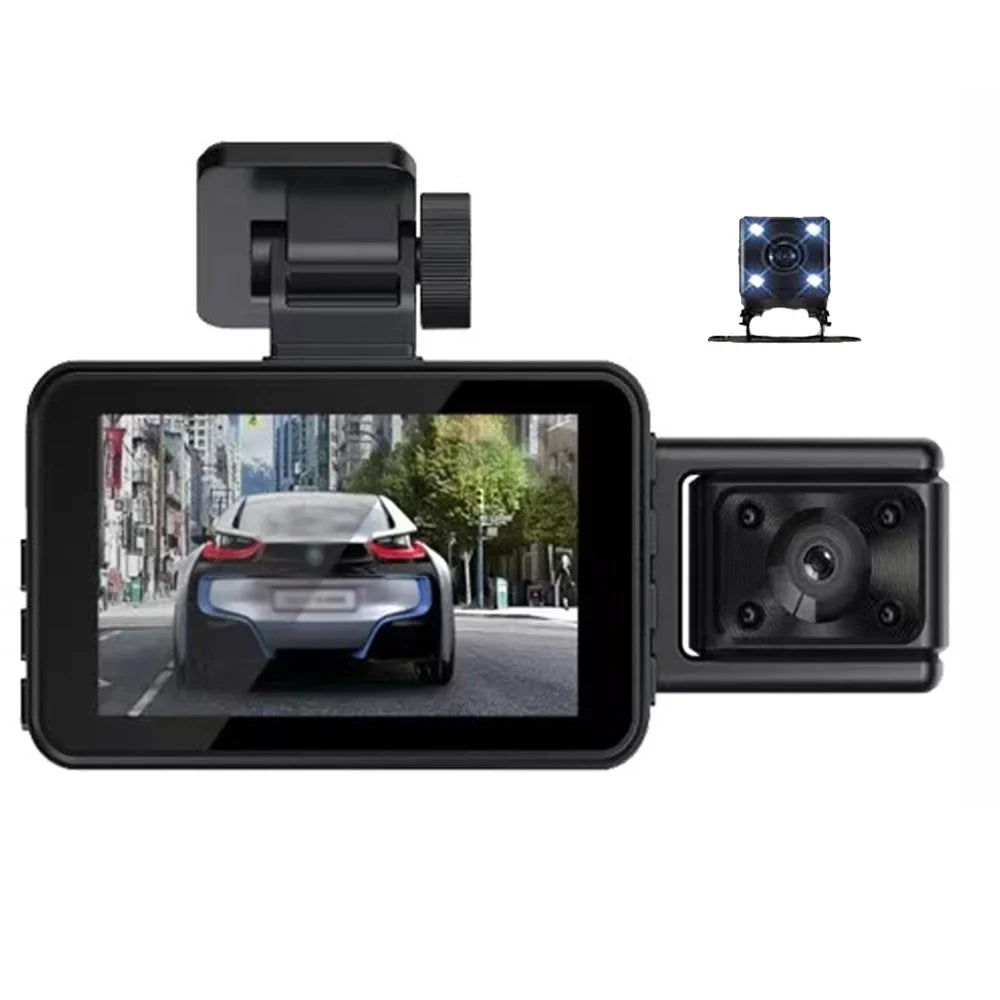 GoolRC Dash Camera;Dash Cam Rearview Mirror Car Video 3 Cameras Mirror Car Camera Wifi Cameras Wide Clear Car Camera Car Rearview Cam Rear 3 Cam With 3 Pristin Safety Cam Rear Mirror Wifi Car Buzhi