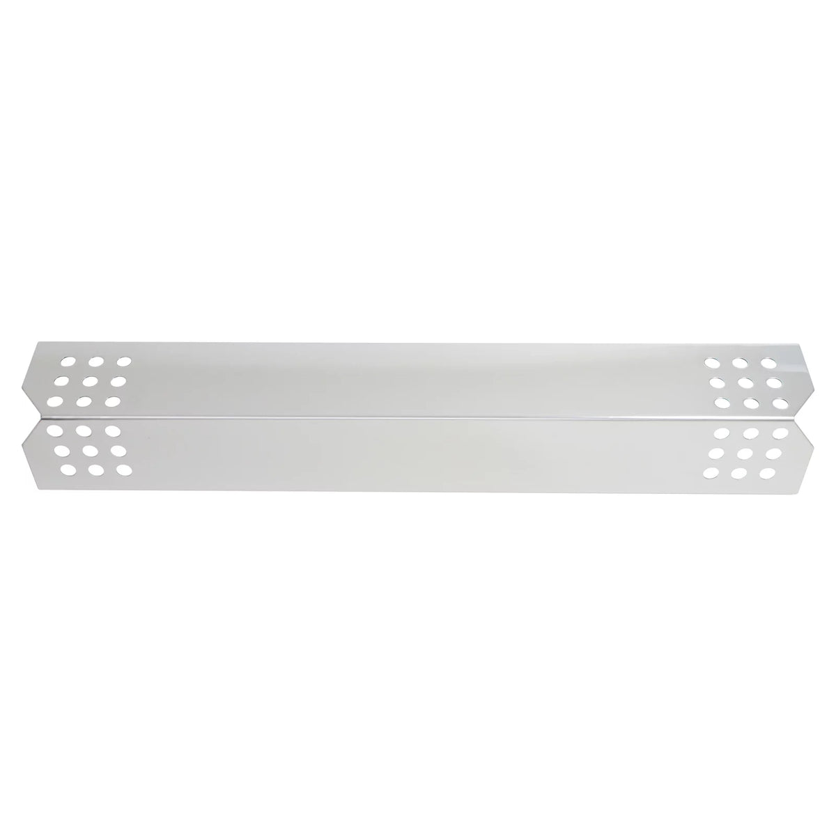 3-Pack BBQ Grill Heat Shield Plate Tent Replacement Parts for Nexgrill 720-0733A - Compatible Barbeque Stainless Steel Flame Tamer; Flavorizer Bar; Vaporizer Bar; Burner Cover 16 1/8"