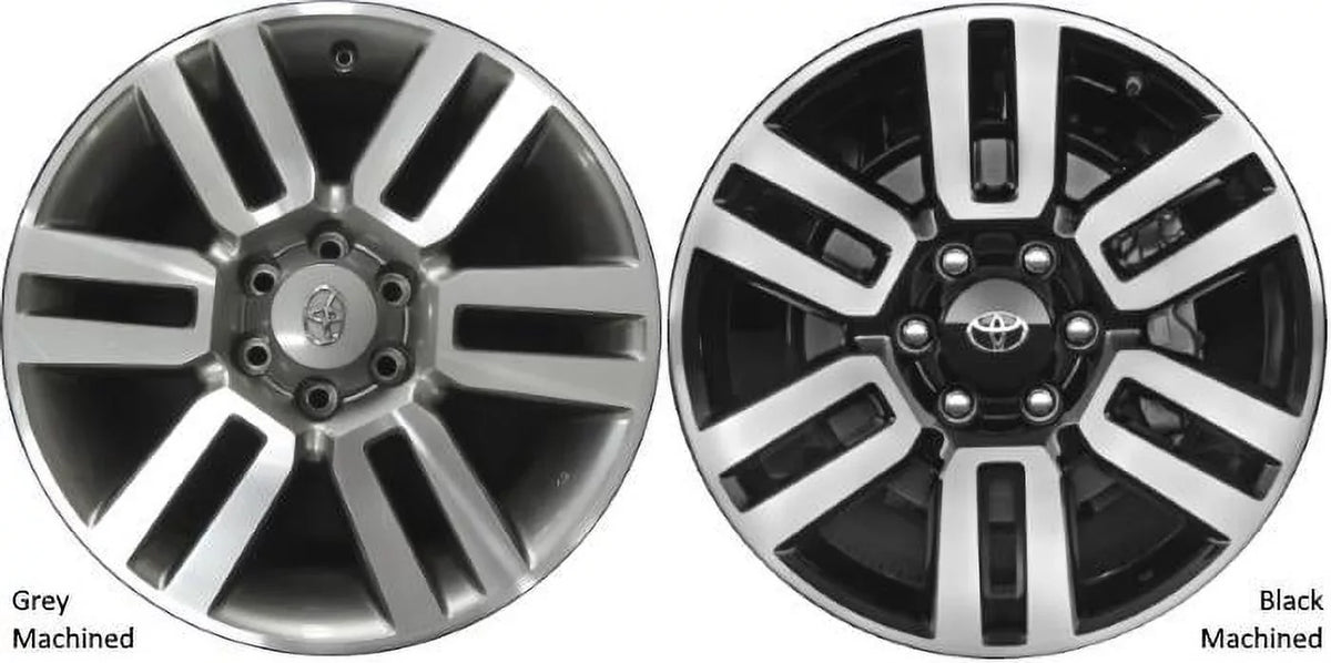 Factory Replacement New Alloy Wheel for 2010-2023 Toyota 4-Runner 20x7 inch Black Rim