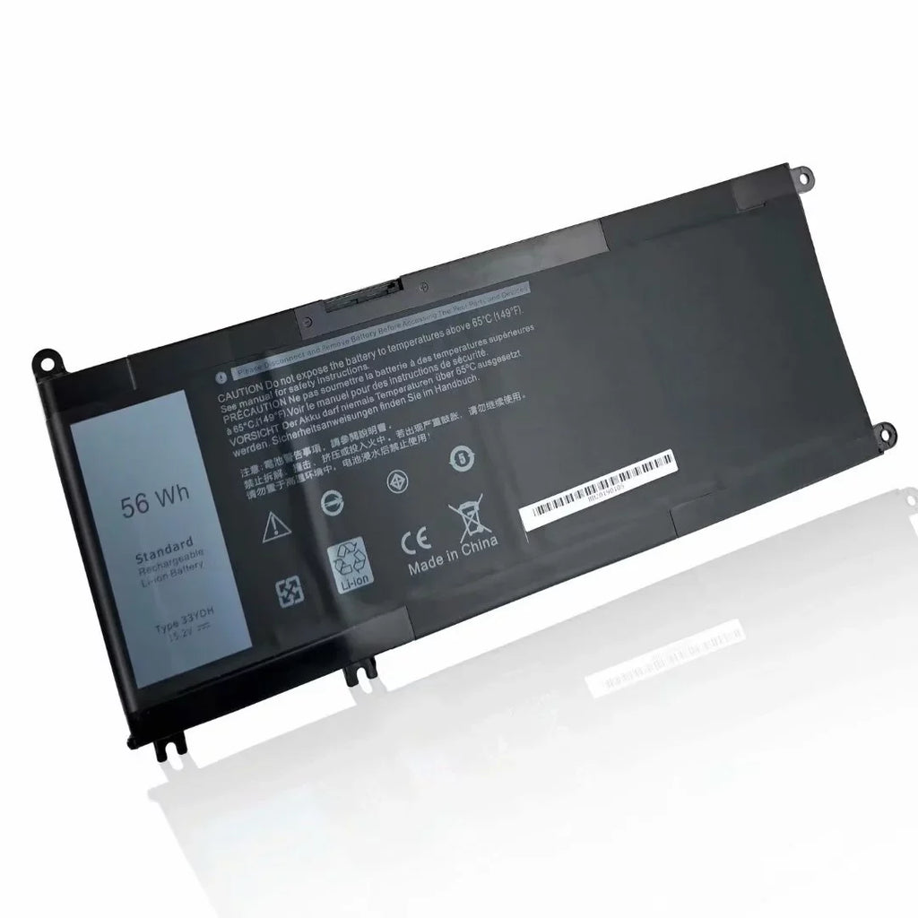 33YDH Battery for Inspiron 7778 7779 PVHT1 33YDH 4Cell 15.2V 56Wh 3500mAh