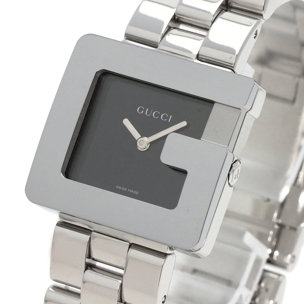Gucci 3600J G Square Face Watch Stainless Steel/SS Boys GUCCI (Good)