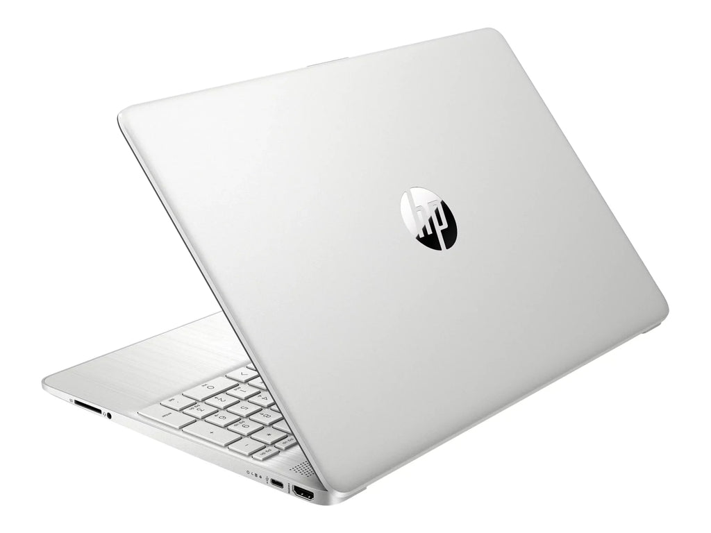 HP 15 Notebook; 15.6" FHD Display; AMD Ryzen 5 5500U Upto 4.0MHz; 32GB RAM; 1TB NVMe Storage; Vega 6; HDMI; Card Reader; Wi-Fi; Bluetooth; Windows 10 Home
