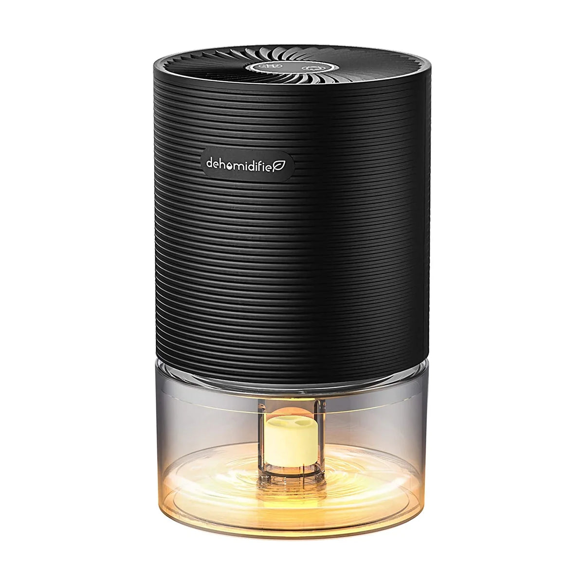 Alrocket Small Dehumidifiers for Bedroom 27oz with Auto-off;7 Colors LED Light up to 215 sq.ft-Black