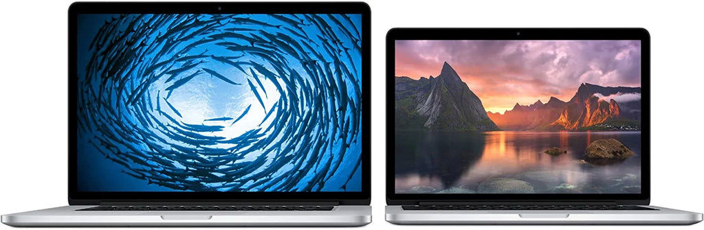 Apple MacBook Pro 13-inch (i5 2.7MHz; 128GB Storage) (Early 2015; MF839LL/A) - Silver Bundle with Black Zipper Sleeve + Notebook Starter Kit + Cleaning Kit (Refurbished)