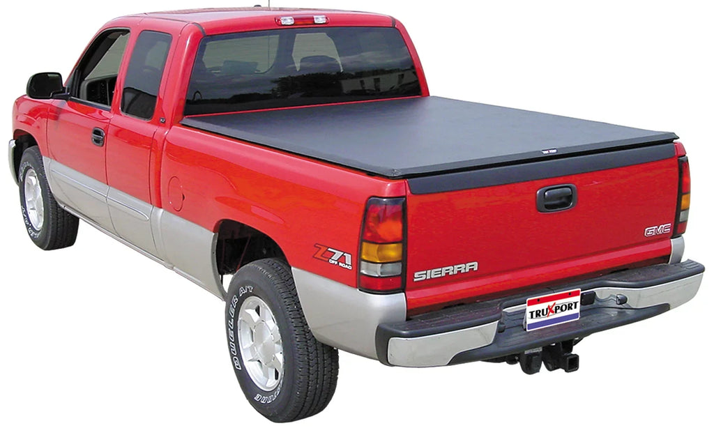 Truxedo Truxport Soft Roll Up Truck Bed Tonneau Cover | 280601 | Compatible with 2004-2006; 2007 Classic Chevy/GMC Silverado/Sierra 1500 5' 8" Bed (68.4")