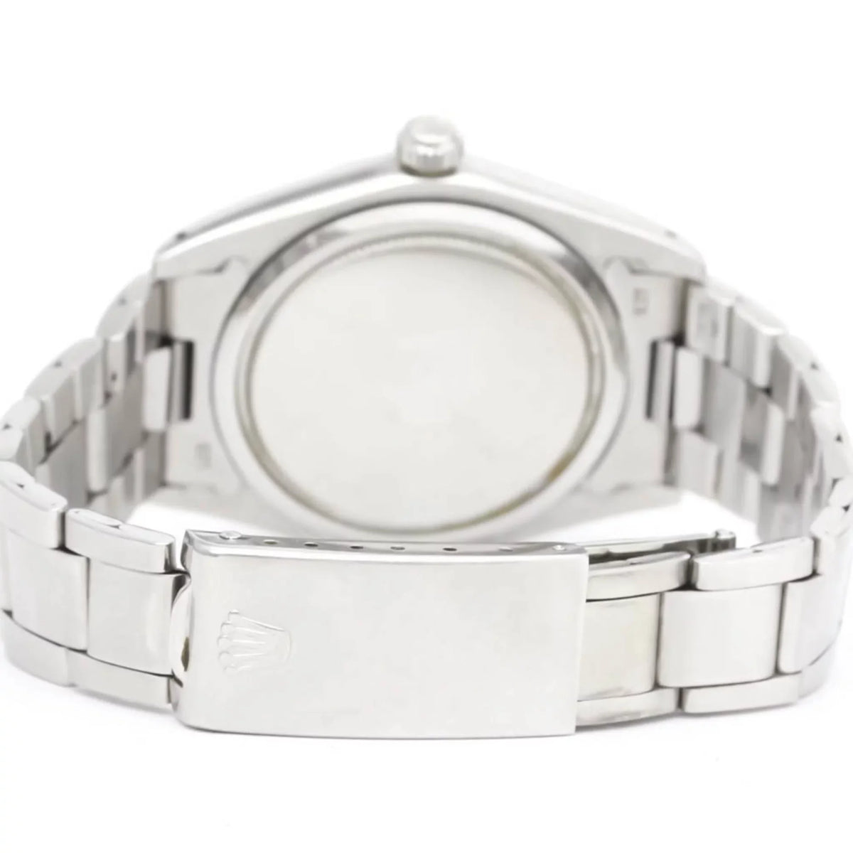 Used Vintage ROLEX Oyster Date Precision 6694 Steel Hand Winding Mens Watch BF553014